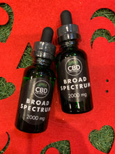 Load image into Gallery viewer, $100 BUNDLE GET 2 CBD OIL TINCTURES 2000mg 0% THC &quot;BROAD SPECTRUM&quot;