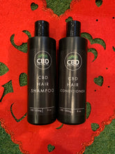 Load image into Gallery viewer, $30 VALENTINE SPECIAL CBD 100mg HAIR SHAMPOO and CONDITIONER