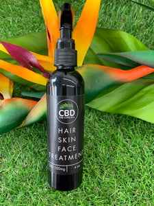 CBD 100mg HAIR & SKIN TREATMENT with African Black Soap