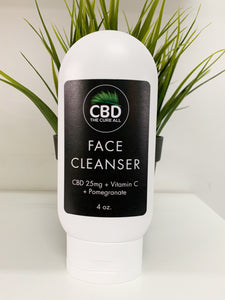 CBD 25mg FACE CLEANSER with DRAGON'S BLOOD