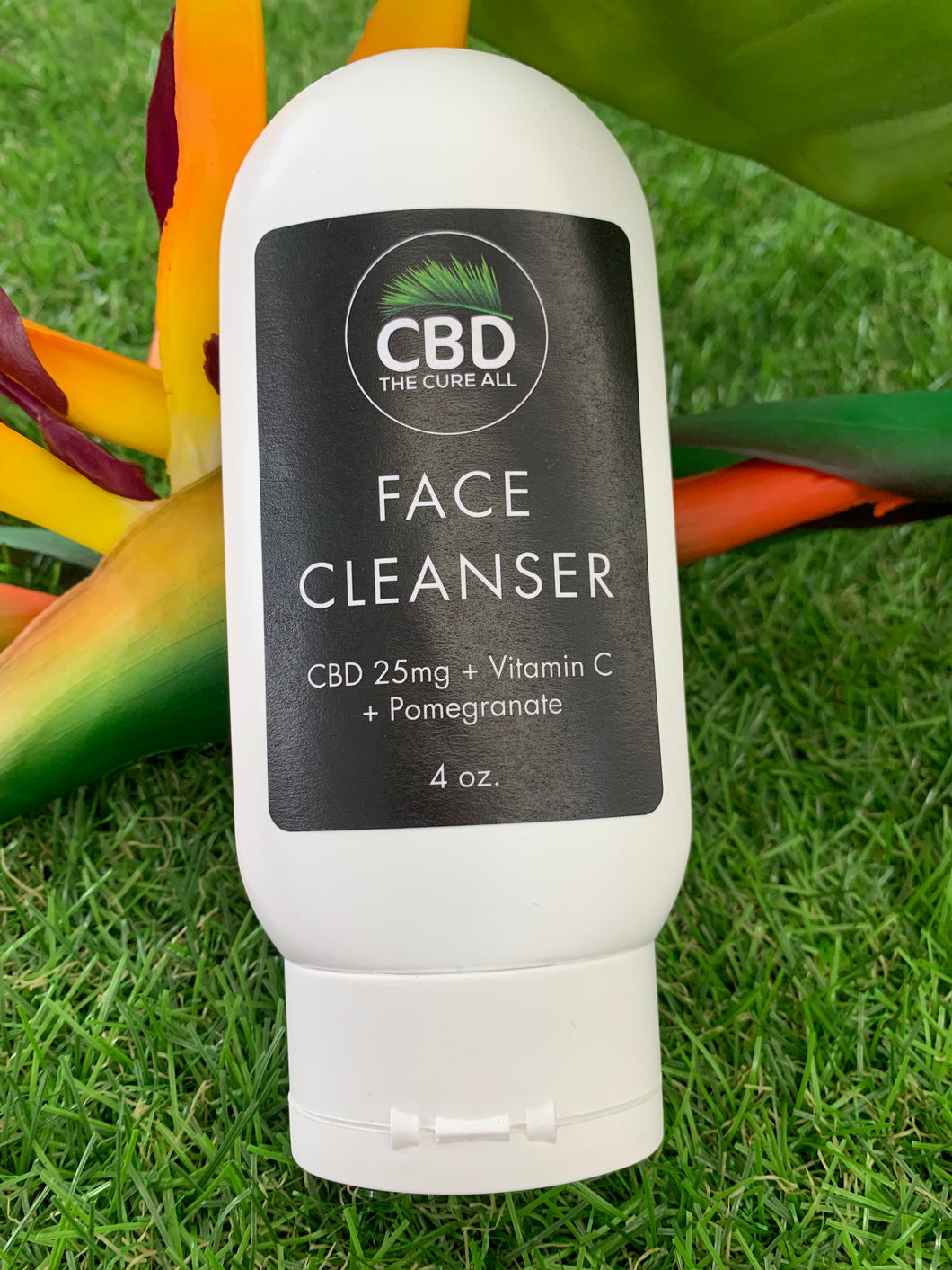 CBD 25mg FACE CLEANSER with DRAGON'S BLOOD