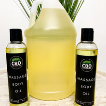 Load image into Gallery viewer, TOPICAL CBD 100MG MASSAGE BODY OIL 1 GALLON