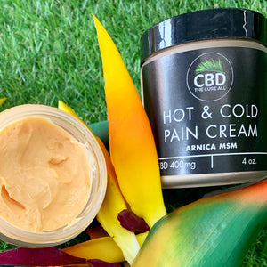 1 TOPICAL PAIN CBD 400mg HOT & COLD PAIN CREAM